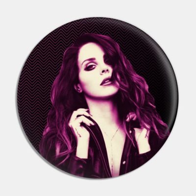 Lana Del Rey Colorfull V1 Pin Official Lana Del Rey Merch