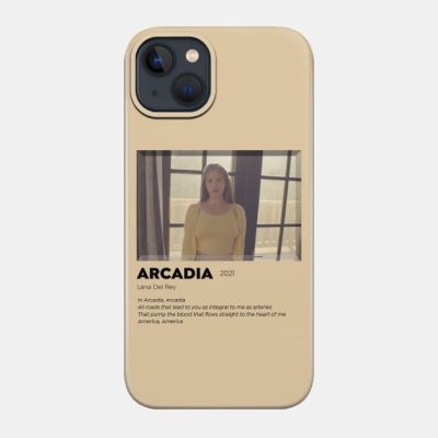 Lana Del Rey Arcadia Cream Phone Case Official Lana Del Rey Merch