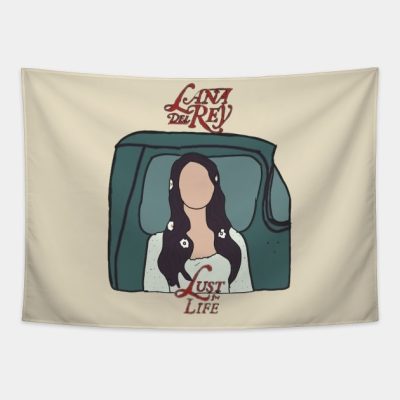 Lust Life Tapestry Official Lana Del Rey Merch