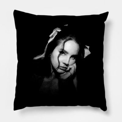 Lana Del Rey Silhouette Throw Pillow Official Lana Del Rey Merch