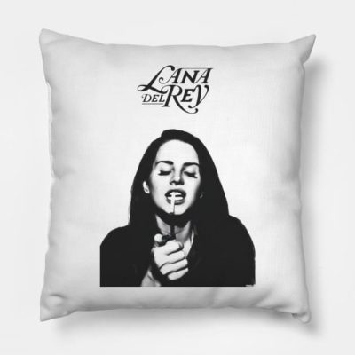 Lana Lana Del Rey Throw Pillow Official Lana Del Rey Merch