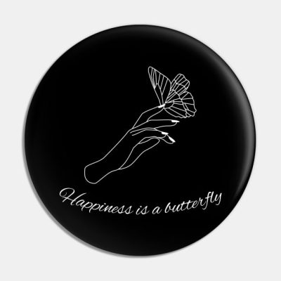 Happiness Is A Butterfly Pin Official Lana Del Rey Merch