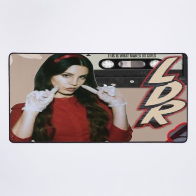 Lana Del Rey Mouse Pad Official Cow Anime Merch