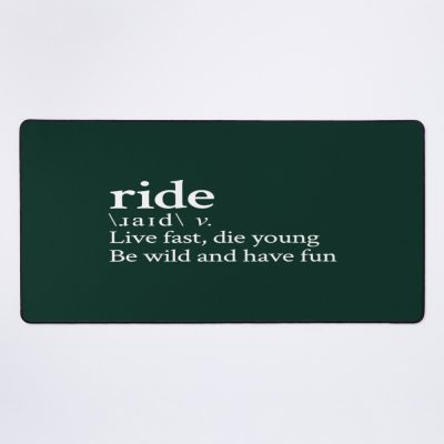 Ride By Lana Del Rey Mouse Pad Official Cow Anime Merch