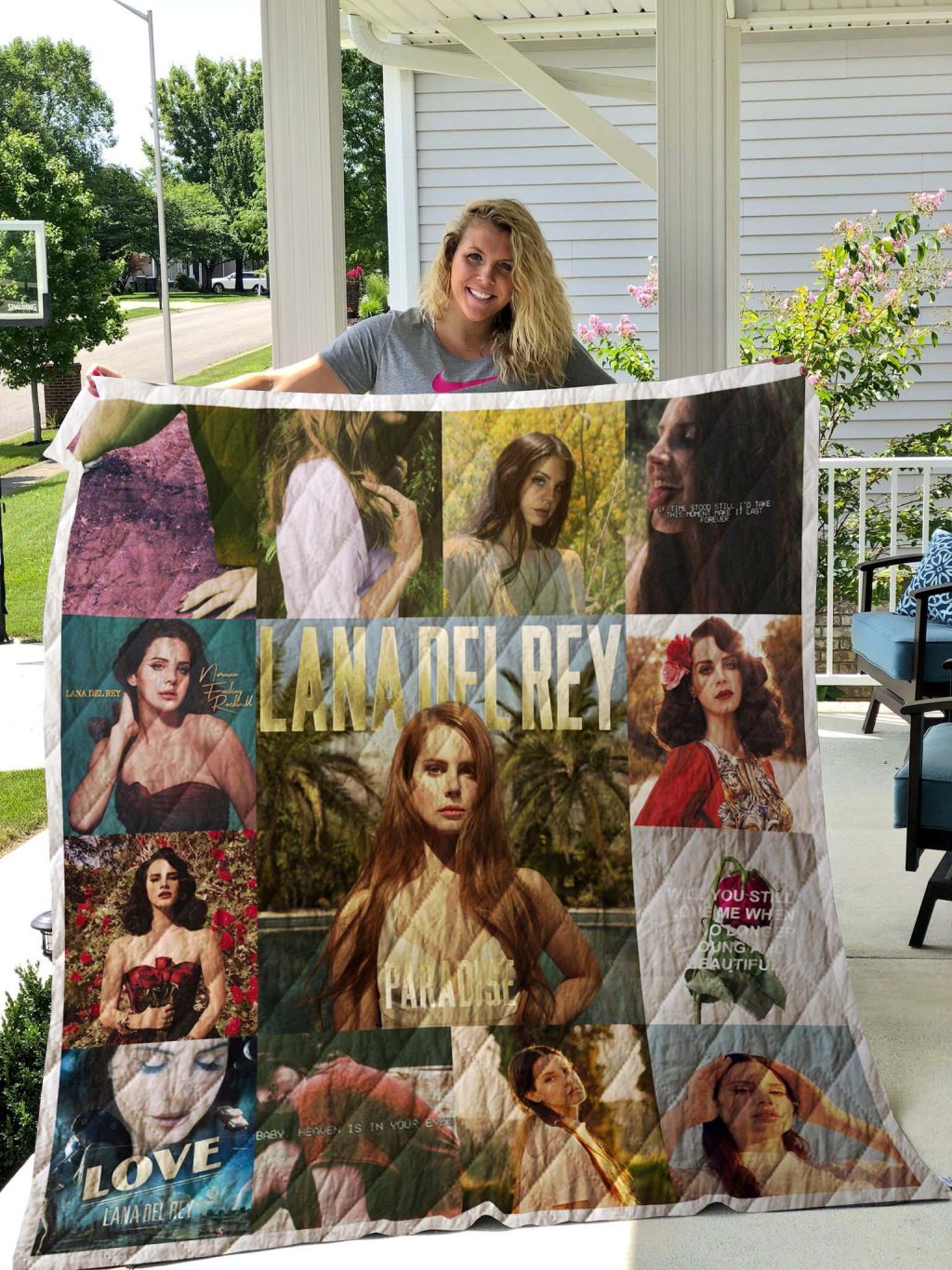 1589979573 lana del rey albums quilt blanket mockup - Lana Del Rey Merch